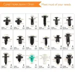 C0139 299Pcs 5-Tool Car Body Plastic Push Retainer Fasteners Fender Bumper & Rivet Screwdriver Auto Fastener & Clip