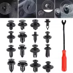C0300 555Pcs Manufacture Wholesale Plastic Rivets Fastener Fender Bumper Push Pin Clips Fastener Kit