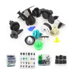 C0311 620Pcs Car Push Retainer Clips &Auto Fasteners Remover Assortment Car Body Fixed Clip Bumpers Plastic Pin Rivets Set