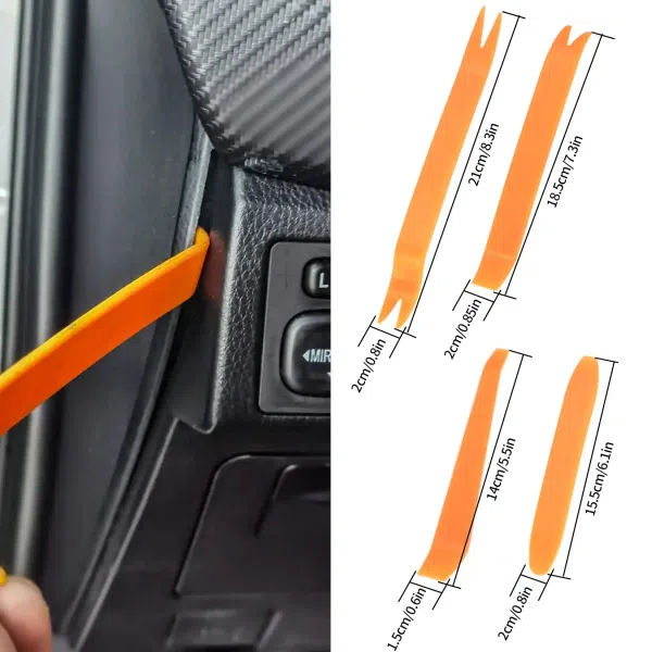 C0352 155 Pcs Car Retainer Clips Kit Universal Car Bumper Fasteners Plastic Car Door Trim Panel Clips Body Push Rivet
