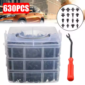 C0356 630Pcs Box Auto Fastener for Ford General Body Fastener Plastic Clip Fastener