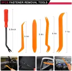 C0437 255Pcs Plastic Push Retainer Kit New Condition Car Door Trim Panel Fender Auto Fasteners with Bumper Retainer Clips