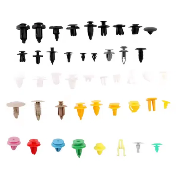 C0773 500Pcs Clips Car Body Plastic Push Pin Rivet Trim Moulding Fastener Screwdriver Kit