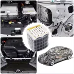 C0899-B 1101pcs Car Clipst Push Retainer-32 Most Popular Sizes Fender Bumper Clips Car Bumper Fastener Kit