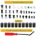 C0899-A 1101Pcs Car Retainer Clips  Car Door Panel Trim Clips Kit 32 Most Popular Sizes Cars Body Kits 1 Pcs Fastener Remover