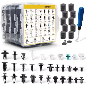 C0899-B 1101pcs Car Clipst Push Retainer-32 Most Popular Sizes Fender Bumper Clips Car Bumper Fastener Kit