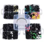 C1062 1295Pcs Car Retainer Auto Fasteners Body Plastic Trim Clips Pin Rivet Bumper Kit