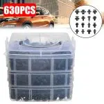 C0272 630Pcs Fastener Plastic Clip  Auto Car Clips Auto Bumper Fastener & Clip Rivets Expansion Screws