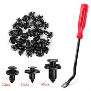 C0415 100Pcs Car Push Retainer Retainer Fasteners Rivets Bumper Clips 90914-0007 90913-0067 90914-0051 Auto Fastener & Clip