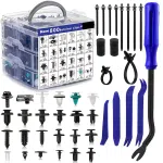 C0836 800Pcs Car Retainer Clips Universal Plastic Panel Interior Lining Bumper Fastener Retainer Rivet Set Push Pin Fasteners