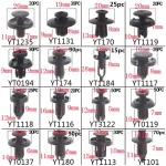 C0529 645Pcs Car  Fender Rivet Clips and Plastic Fastener Kits Fender  Clips 16 Most Popular Sizes Automotive PIN RIVET Kits