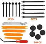 C0329 726Pcs Car Push Plastic Retainer Clips Tailgate Handle Rod Clip with Auto Rivets Fasteners Kit Plastic Push Rivets