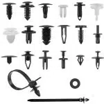 C0136 446Pcs Nylon Car Retainer Clips Auto Fasteners Push Trim Clips Pin Rivet Bumper Kit New Condition Automotive Fasteners