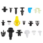 C0601 418Pcs Plastic Push Pin Fasteners New Fender Bumper Rivet Screwdriver for Car Body Automotive Parts