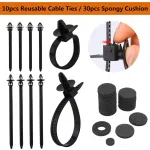 C0836 800Pcs Car Retainer Clips Universal Plastic Panel Interior Lining Bumper Fastener Retainer Rivet Set Push Pin Fasteners