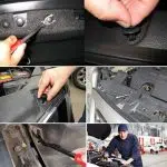 975Pcs Car Push Retainer Clips & Auto Fasteners Assortment 33  Sizes Bumper Fender Rivets with Cable Ties Remover