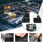 C0836 800Pcs Car Retainer Clips Universal Plastic Panel Interior Lining Bumper Fastener Retainer Rivet Set Push Pin Fasteners