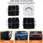 C0182 630Pcs Car Retainer Clips Auto Fasteners Push Trim Clips Pin Rivet Bumper Kit
