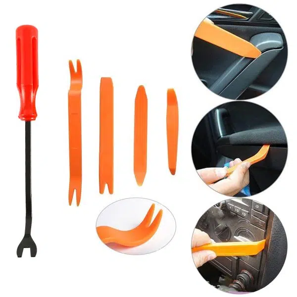 C0414 Set of Repair and Disassembly Tool Car Modification Kit Plastic Trim Panel Instrument Panel  Tool Buckle Driver Pry Plate