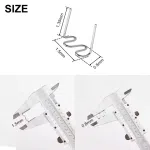 1000Pcs 0.8mm Hot Staples Plastic Welding Wave Stapler for Car Bumper Repair Kit