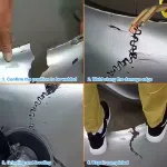 1000Pcs 0.8mm Hot Staples Plastic Welding Wave Stapler for Car Bumper Repair Kit