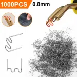 1000Pcs 0.8mm Hot Staples Plastic Welding Wave Stapler for Car Bumper Repair Kit
