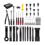 102Pcs Trim Removal Tool Set Panel Fastener Clips Removal Automotive Plastic Upholstery Pliers Removal Install Car Tool