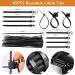1050Pcs Car Clips Bumper Clips Shield Retainer Clips Plastic Rivets Automotive Push Pins Assortment Xmas Tree Fasteners Kit