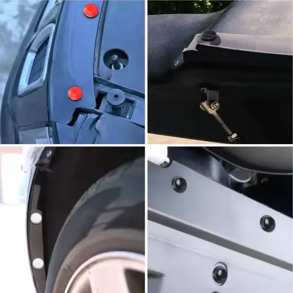 1125Pcs New Car Bumper Retainer Clips 26 Sizes Plastic Push Rivets Fastener for Fender Door Trim Panel Clip Set