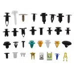 1126Pcs Car Clips Push Retainer Bumper Fastener Auto Panel Push Plastic Fastener Kit Bumper Clips