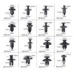 1126Pcs Car Clips Push Retainer Bumper Fastener Auto Panel Push Plastic Fastener Kit Bumper Clips