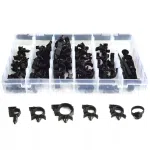 126Pcs Car Wire Harness Routing Clip Retainer Clips for Hon Da Maz Da Fo Rd Che Vrolet
