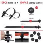 1305Pcs Auto Push Pins Car Plastic Rivets Fasteners Push Retainer Kit 34 Sizes Push Pin Rivets Set Door Trim Panel Fender Clips