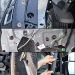 130Pcs Body Interior and Exterior Retainer Fastener Clip Rocker Moulding Clip W/Sealer for Mini Cooper 51-71-7-127-742 13-1-480