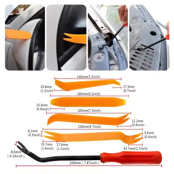 1355Pcs Car Retainer Clips Auto Body Push Fasteners Automotive Bumper Clips Matle Screw Panel Plastic Rivets with Remover Kit