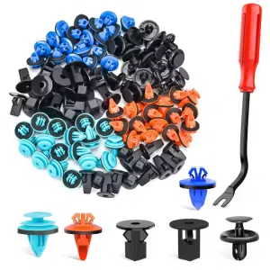 180Pcs Car Bumper Retainer Clips Bumper Fender Liner Kit for 4Runner Tacoma RAV4 Scion 75495-35010 75397-35010 90189-06065