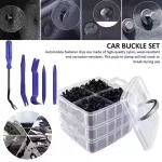 652Pcs Car Retainer Auto Fasteners Push Trim Plastic Clips Pin Rivet Bumper Kit