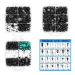 801Pcs Car Auto Fastener & Clip Push Retainer Panel Repair Willow Nail with Disassembly Tool Set Auto Bumper Fastener & Clip