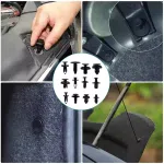 750Pcs Car Push Retainer Clips 16 Most Popular Push Pins Automotive Parts Sizes Auto Push Pin Screw Clips With Remover Tool