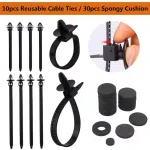 845Pcs Push Retainer Car Clips Auto Bumper Fastener Push Trim Clips Pin Rivet Bumper KitBumper Clips