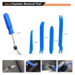 855Pcs Car Clips Push Retainer Clips & Auto Fasteners Assortment Nylon Bumper Fender Rivets with Cable Ties Screwdriver