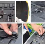 855Pcs Car Clips Push Retainer Clips & Auto Fasteners Assortment Nylon Bumper Fender Rivets with Cable Ties Screwdriver