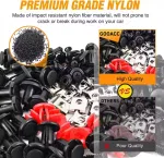 941Pcs Car Retainer Clips and Auto Body Fasteners Assortment-30 Most Popular Sizes Nylon Bumper Fender Rivets