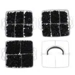 C0001 620Pcs Fastener Clip Car Retainer Clips General Auto Body Fastener Plastic Rivet Push Retainer Bumper Rivet