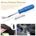 C0002 625Pcs Auto Body Clips Auto Fastener & Clip Car Bumper Push Bumper Rivet Door Trim Panel Fastening Clip Plastic