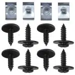 C0008 50Pcs for Toyota Lexus Under Engine Cover Clips Underbody Mudguard Shield Screws Auto Clip  Auto Fastener & Clip