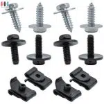 C0008 50Pcs for Toyota Lexus Under Engine Cover Clips Underbody Mudguard Shield Screws Auto Clip  Auto Fastener & Clip