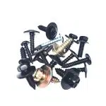 C0009 180Pcs Auto Sheet Board Fender Bumper Self-Sheet Screw Quick Wire Screw Metal Carbon Steel Closure Clip With Box for