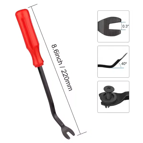 C0982 120Pcs Car Clips 6 Sizes of Car Body Fixed Clip Bumpers and Replacement Parts of Fenders Are Applicable to Most Models