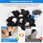 C0982 120Pcs Car Clips 6 Sizes of Car Body Fixed Clip Bumpers and Replacement Parts of Fenders Are Applicable to Most Models